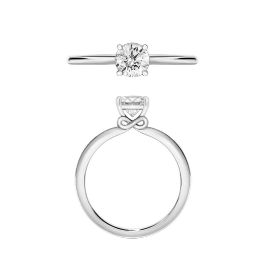 VinWang 0.5CT Diamond Engagement Ring V003