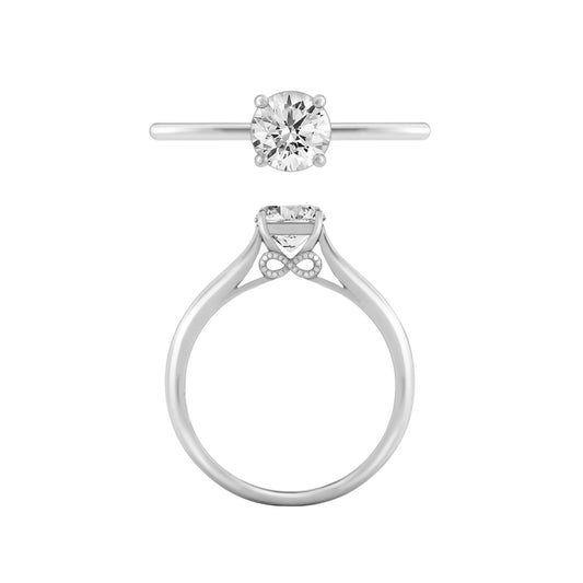 VinWang 0.5CT Diamond Engagement Ring 001